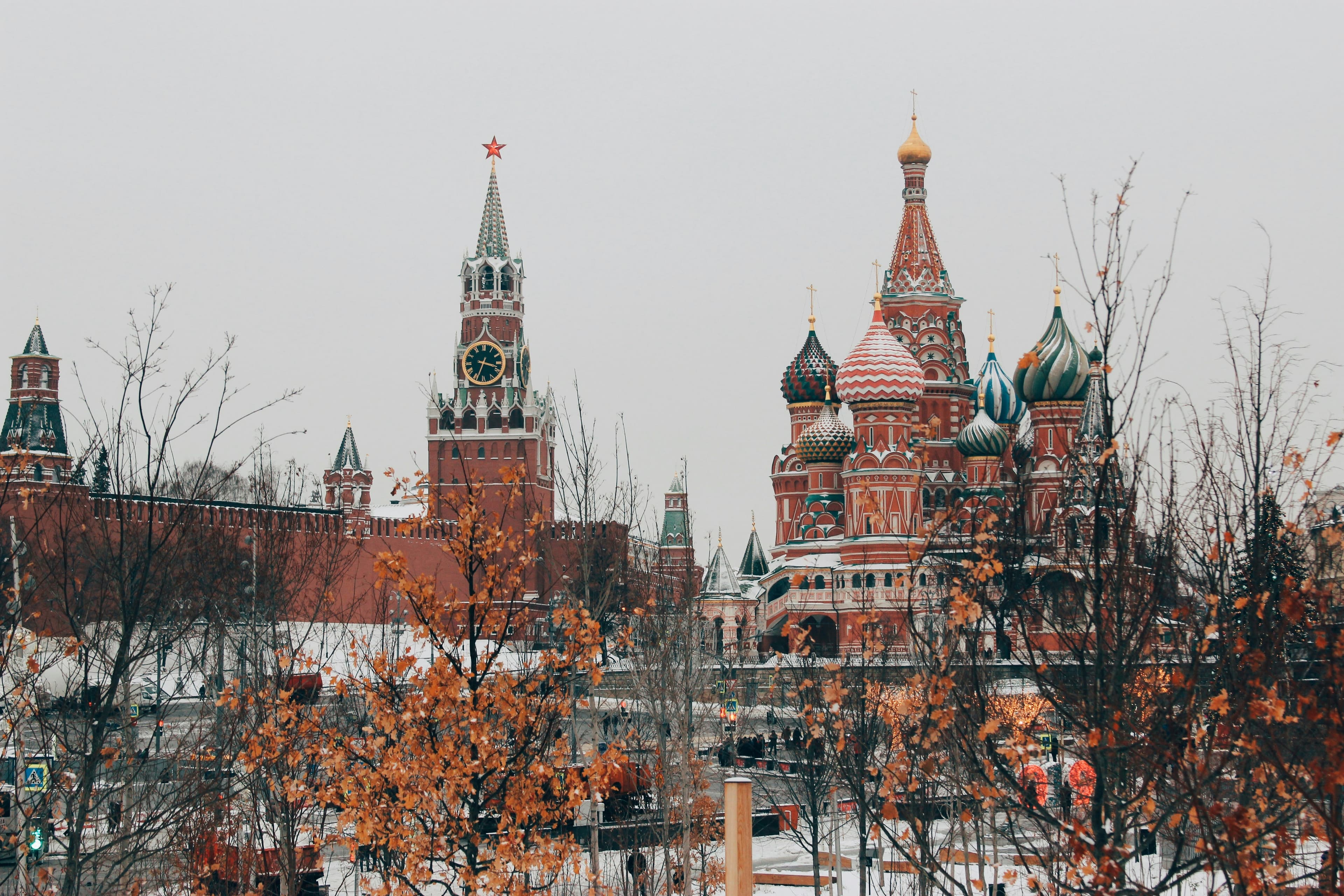 Вечерний городской пейзаж