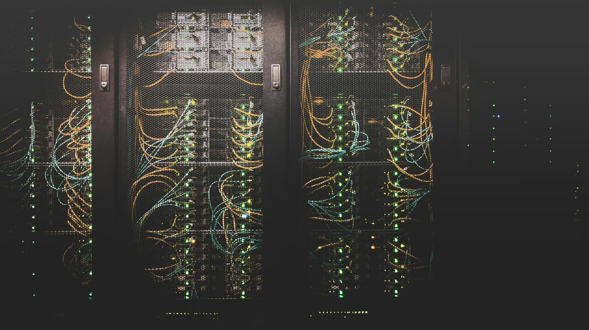 Network cables in a data center